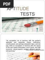 APT Tests: Itude