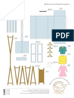 Wardrobe Closetand Rack Printand Cut