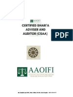 CSAA AAOIFI Curriculum March2023
