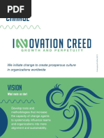 Innovation Creed Company Profile 2022 - Leadership Solutions