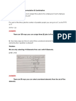 Final Term Activity#1-Permutation & Combination