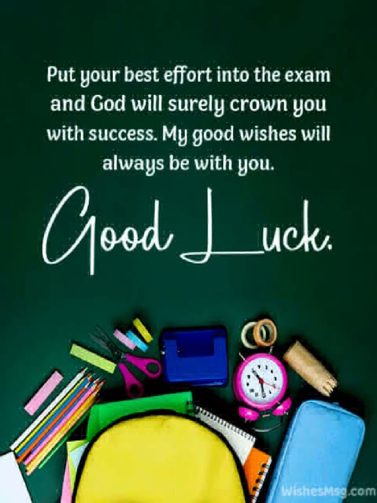 Goood Luck | PDF