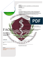 Faceg: (Faculdade de Odontologia de Goianésia)
