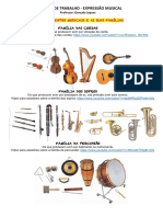 Família Dos Instrumentos Musicais