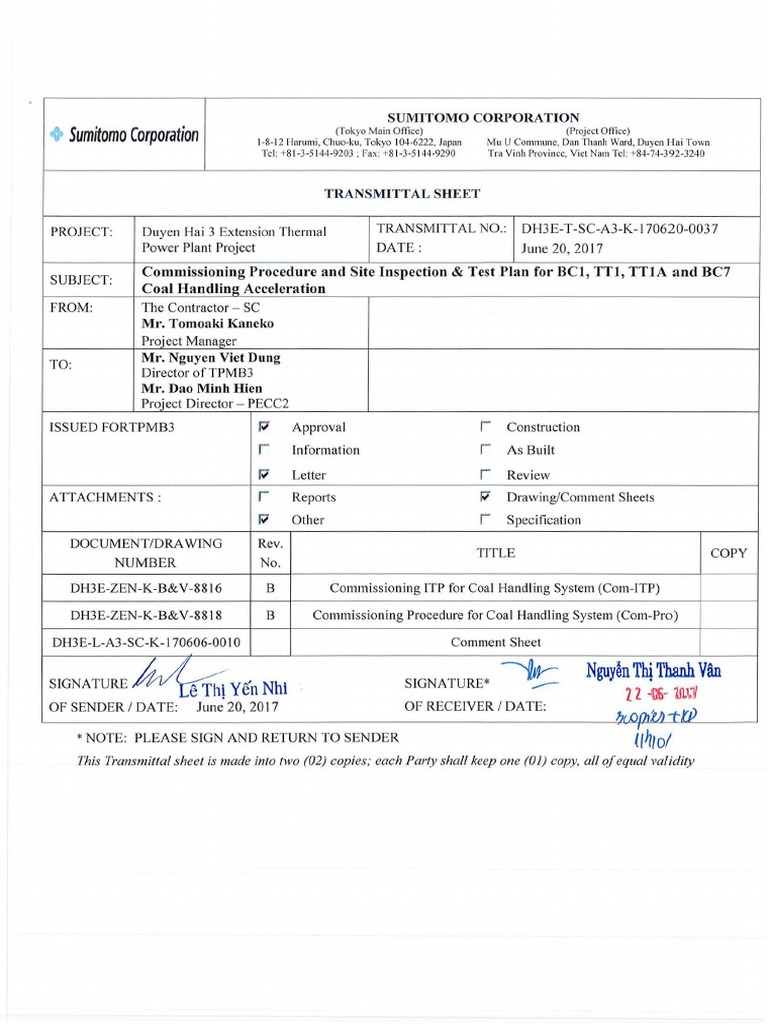 DH3E-L-SC-A3-K-170620-0037 Commissioning Procedure and Site Inspection ...