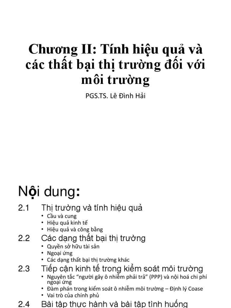 Ch ng 2 tinh hieu qua va cac that bai th truong pdf