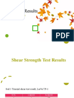 Test Results Shear Strength (New)