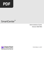 Checkpoint R65 Smart Center Admin Guide