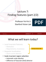 Lecture7 DoG SIFT Cs131