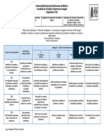 RUBRICA EVALUACIÓN ATRIBUTO EGRESADO 1 IDENTIFICAR FORMULAR RESOLVER PROBLEMAS INGENIERÍA