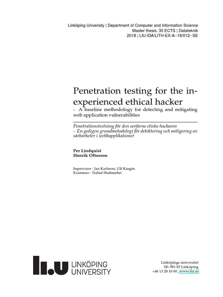 Pentesting | PDF