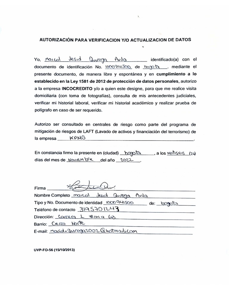 Autorización Estudio de Seguridad PDF