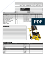 Reg-Adeq-005 - Check List Cortadora de Pavimento