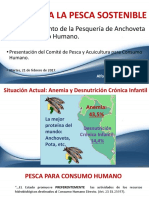 Ordanmiento de La Anchoveta para Consumo Humano Desde El Comité de Pesca y Acuicultura para Consumo Humano