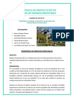 Propuesta de Proyecto Final