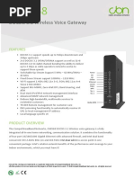 CH8568DOCSIS 3.1 Wireless Voice Gateway