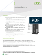 CH8568DOCSIS 3.1 Wireless Voice Gateway