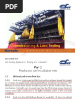 Lifeboat Davit Load Test Procedure | PDF