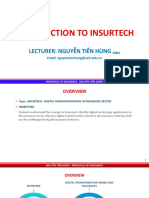 Introduction To Insurtech