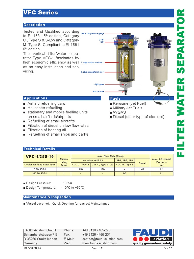 DS VFC en | PDF | Diesel Fuel | Jet Fuel