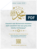 اندونيسي Siapakah nabi Muhammad shalallahu alaihi wasallam Dan apa yang anda ketahui tentangnya (1) -1