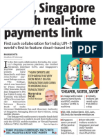 First Such Collaboration For India Upi-Paynow Linkage World'S First To Feature Cloud-Based Infrastructure