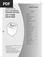 Download Toshiba AW-9770 1170SM by Saima Salman SN62849159 doc pdf