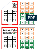 Jogo Da Velha Da Adição