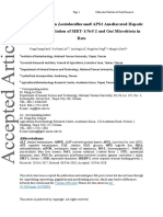 Sugary Kefir Strain Lactobacillus Mali APS1 Ameliorated Hepatic Steatosis by Regulation of SIRT-1 NR-2 and Gut Microbiota in Rats