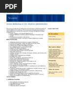 Global Knowledge NetBackup 6.5 For Windows, Administration