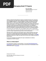 Download Managing Small It Projects by Bruno Collet SN6285012 doc pdf