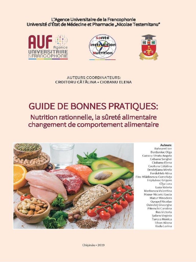 Ghid Nutritie Franceza CIP Electronic | PDF | Nutriments | Nutrition