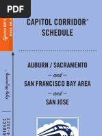 Caltrain Weekday Northbound Schedule | PDF | Caltrain | California
