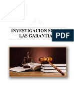 Investigacion Sobre Las Garantias Normativas y Garantias Jurisdiccionales