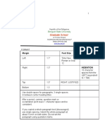Simplified Thesis Form and Style