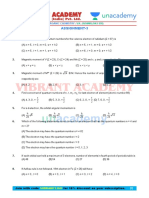 Inorganic Chemistry Assignment