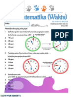 LKS Matematika (Waktu) : Pilihlah Jawaban Yang Paling Tepat!