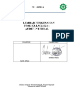 Pr023k3-Lomax 2022 - Audit Internal