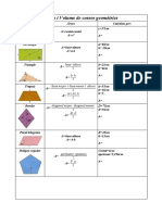 Formules Àrees I Volums