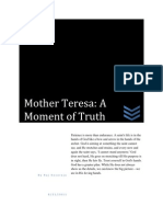 I Realized That I Had The Call To Take Care of The Sick and The Dying-Mother Teresa