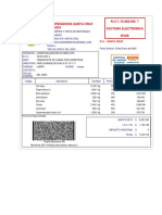 Recuperadora Santa Cruz Limitada R.U.T.:76.808.592-7 Factura Electronica Nº238