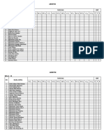 Absensi Semester 2