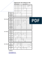 Tabla de Posiciones Flauta