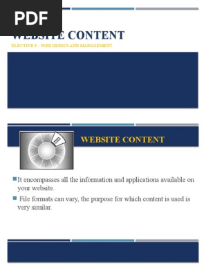 Website Content