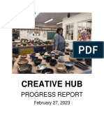 Fort St. John Arts Council - Creative Hub Progress Report