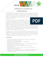 Salud Mental en Los Entornos Penitenciarios: WWW - Senavirtual.edu - Co