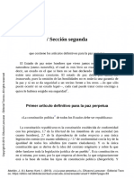 Paz Perpetua - Sección Segunda - Notas Al Pie