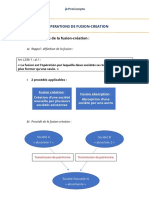 UE4 - Opérations de Restructuration - Opérations de Fusion Avec Soulte Et Les Opérations de Fusion-Création - Fiche N°1 - 14 - 02 - 2023