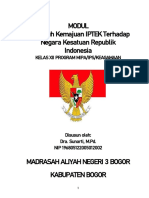 Pertemuan Ke-2 - Kelas 12 - Bab 3 - Pengaruh Kemajuan Iptek Terhadap Negara Kesatuan Republik Indonesia