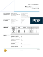 MSDS Solvente Rodillo Disolvente